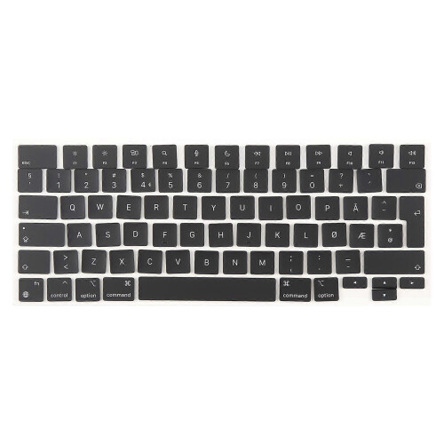 (Not Specified, Norway) For MacBook A2681 A2941 A3113 A3114 Store Enter-versjonstaster