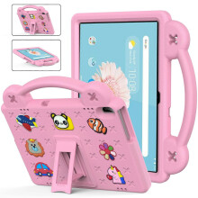 (Pink) Lenovo Tab M10 X605/X505 P10 X705 Håndtak Støtte Barn EVA Støtsikkert Etui