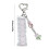 (Type A) Elegante ciondolo per cellulare con nastro e perline, decorato con una farfalla. 3