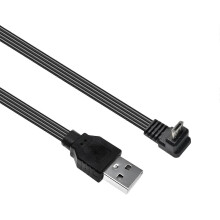 (0.3m, Bend down) Kabel słuchawkowy USB 2.0 do 5 pinów, szybki, 10 W, 480 Mb/s, kątowy 90