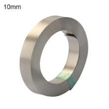 (10mm) Taśma łącząca niklowana niklem 10M 8 mm x 0,15 mm do punktowego spawania akumulatorów