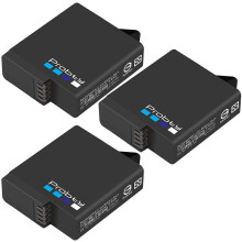 (3 pcs Battery) Original Battery or Triple Charger for GoPro Hero 7 6 5 Black