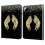 (Multicolor, Gold Wings) For Xiaomi Pad 6S Pro 12.4 Leather Case Pattern Printed Stand Tablet Cover - Maple Leaf 1