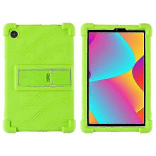 (Green) TCL Tab 8 4G nettbrettdeksel med justerbart stativ, fallsikkert silikonbeskyttelsesdeksel