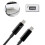 (Black) Cavo Thunderbolt 2 maschio-maschio da 20 Gbps per Apple MacBook Pro, Air mini e iMac 3