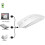 (white) Wireless Bluetooth Mouse for MacBook iPad Laptop PC with Silent Click 5