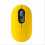 (Yellow) Silent Portable Wireless Bluetooth Mouse 4-Button for Laptop Tablet Notebook Office Use 1