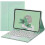 (MintGreen) Touchpad Keyboard for Galaxy Tab S9+ 12.4 2023 Bluetooth 1