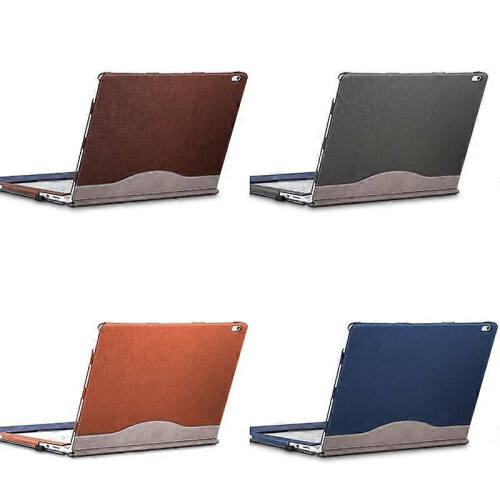 (Deep Blue) PU Leather Laptop Protective Sleeve For Microsoft Surface Book 3 13.5 inches 1
