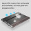 (Deep Blue) PU Leather Laptop Protective Sleeve For Microsoft Surface Book 3 13.5 inches 3