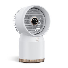 USB waterkoeling ventilator met display, stille kantoor ventilator