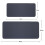(Light blue, L) Large Non-Slip Thick PVC Waterproof Portable Foldable Solid Color Laptop Gaming Mouse Pad 3