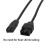 (50cm) 30/50/100cm 4Pin PWM Temp Control Fan Power Extension Cable 4