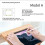 (A) Adjustable Bamboo Stand Multi-Angle Foldable for Drawing Compatible 11inch 12.9inch 2