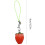 (5) Multicolor Fruit Shape Phone Lanyard Keychain Anti-Lost Cellphone Pendant 3