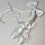 (Blue) Adjustable Lanyard for Phone Camera Small Gadgets Blue Ballet Pearl Decor 4