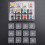(12 Key) 9 Outemu Gaming Switch Tester Blue Linear Clicky Silent Silver White SMD Axis 3