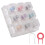 (9 Key) 9 Outemu Gaming Switch Tester Blue Linear Clicky Silent Silver White SMD Axis 2