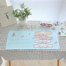 (11) Sanrio Mymelody Kuromi Cinnamoroll PVC-Mauspad, wasserdicht, ölabweisend, rutschfest, Schreibtischunterlage