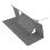 (gray) Adjustable Foldable Portable Tablet PC Stand 1