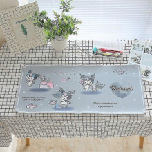 (25) Tappetino per mouse in PVC impermeabile, antimacchia e antiscivolo con motivo Sanrio Mymelody Kuromi Cinnamoroll.