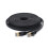 (Black, 25m) Cat 7 Ethernet Cable 32AWG Oxygen-Free Copper 10Gbps High Speed 1