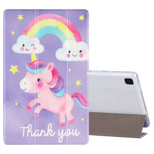 (Rainbow Horse) For Samsung Galaxy Tab A7 10.4 (2020) Leather Case 2