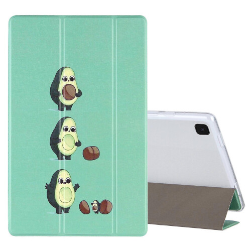 (Avocado) For Samsung Galaxy Tab A7 10.4 (2020) Leather Case 2