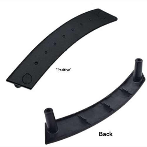 1Pair Car Interior Door Panel Pull Handle Cover for  Beetle 2000-2010 Car Pull Handle Cover Parts 1