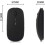 (Black) Wireless Bluetooth Mouse for MacBook iPad Laptop PC with Silent Click 4