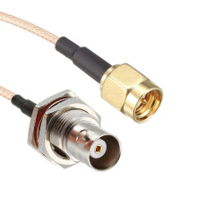 (Not Specified, 0.1m) SMA Male to BNC Female RG316 Coaxial Patch Cable
