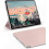 (PINK) Magnetic Folding Case with Adjustable Stand for 11 Inch Tablets 3