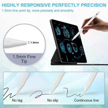 (Black) Styluspenn for Honor Pad X9a X8a GT Pro12.3 MagicPad2 12.3 Pad9 X8 Lite MagicPad13