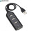 (white) 4 Port USB Hub Mini 2.0 High Speed Adapter for Laptop PC 2