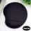 (black) Ergonomic Gel Wrist Rest Mouse Pad Non-Slip PU Base Office Gaming 5