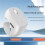BT 5.3 Remote Control Mouse Video Flipping and Browsing Finger Ring Mouse Fingertip Remote Control Page Turner 5