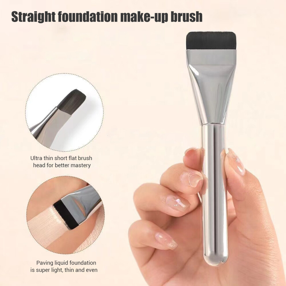 Roc-Electron Soft Fiber Powder Makeup Brush For Women & Girls