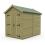 6 x 8 Apex Shed Tanalised (Double Door, No Windows) 2