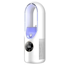 Bladloze bureauventilator, stille, draagbare luchtcirculator, USB-voeding, koelventilator voor thuis, kantoor en slaapkamer.