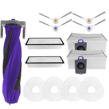 Para Feo Z Ultra Robot Accesorios de Aspiradora Cepillo Lateral Principal Filtro Hepa Fregona Bolsa de Polvo de Trapo de Piezas de Repuesto