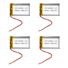 3.7V Lipo Battery 800Mah PL802540 Lithium Battery Li Polymer Batteries for T114 V2 LoRa 32 V3 Dev-Board LoRa Node 4PCS