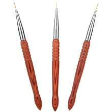 3 buc creion de unghii pentru manichiură, instrumente pentru desen cu linie subțire pentru design de unghii