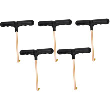 5PCS Instrumente de strângere a șireturilor de pantofi Instrumente portabile de extragere a șireturilor pentru patine de hochei și patine cu role