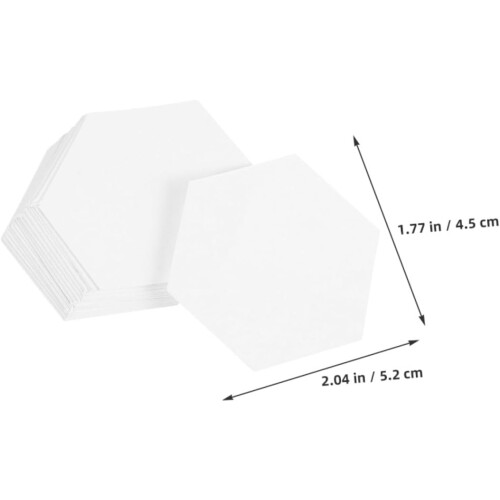 400 buc șabloane hexagonale din hârtie pentru matlasare, 26 mm, șabloane DIY pentru patchwork, cusut 1
