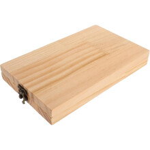 Tablă Mancala lucrată manual cu bambus sustenabil și 48 de mărgele de sticlă distincte, joc compact de călătorie