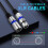 6 buc cablu de microfon XLR cablu de microfon cabluri de microfon material cupru dublu ecranat aplicații largi 6