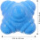 Set de 6 bile de reacție hexagonale, bile de antrenament din silicon de 5,5 cm pentru agilitate 3