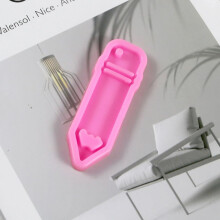 4 buc creion silicon breloc matrițe DIY meșteșuguri consumabile creion decorativ pandantiv turnare matriță