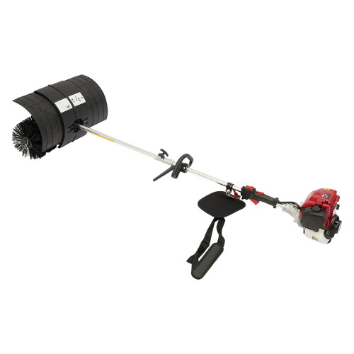 4-Stroke Lawn Yard Sweeper with Front Handle & Shoulder Strap