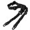 (Black) Adjustable Long Outdoor Sling with Hooks 3